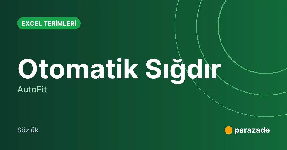 Otomatik Sığdır nedir?