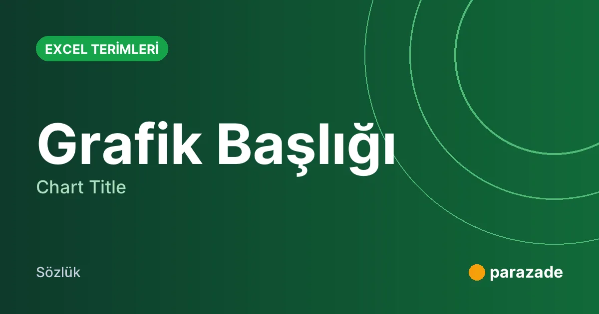 Grafik Başlığı nedir?