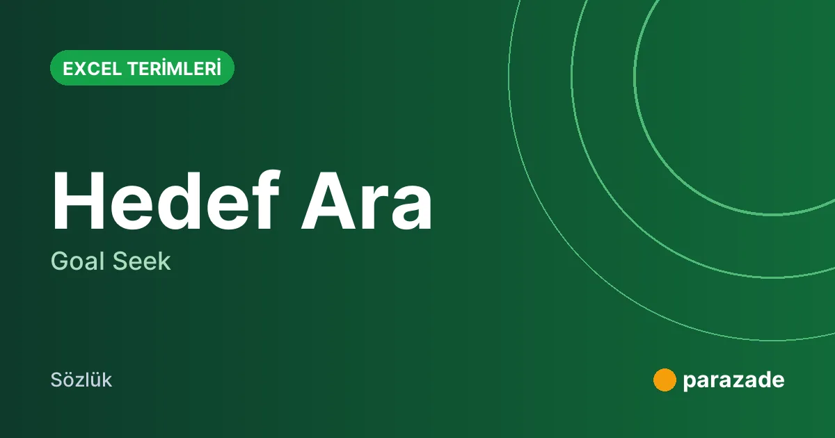 Hedef Ara nedir?