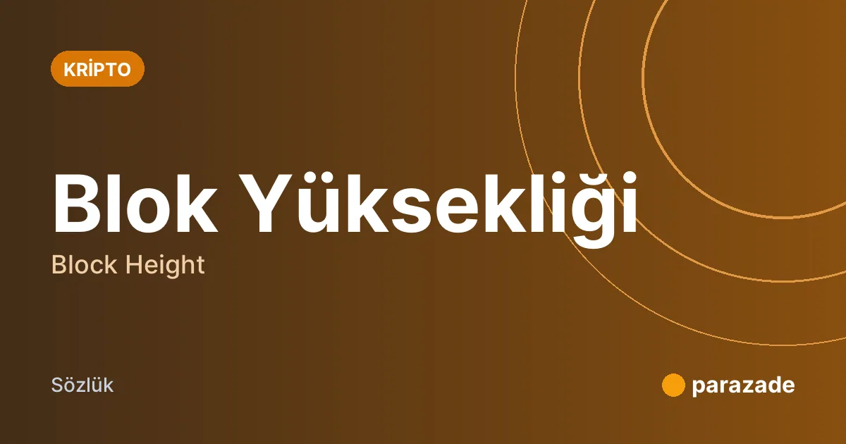 Blok Yüksekliği nedir?