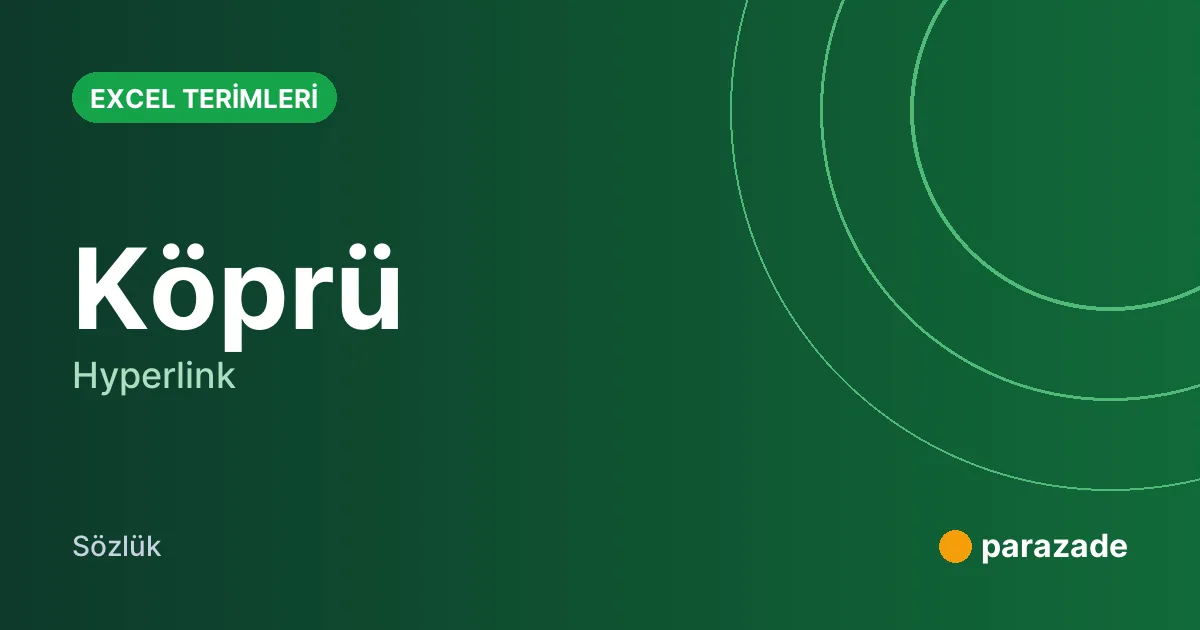 Köprü nedir?