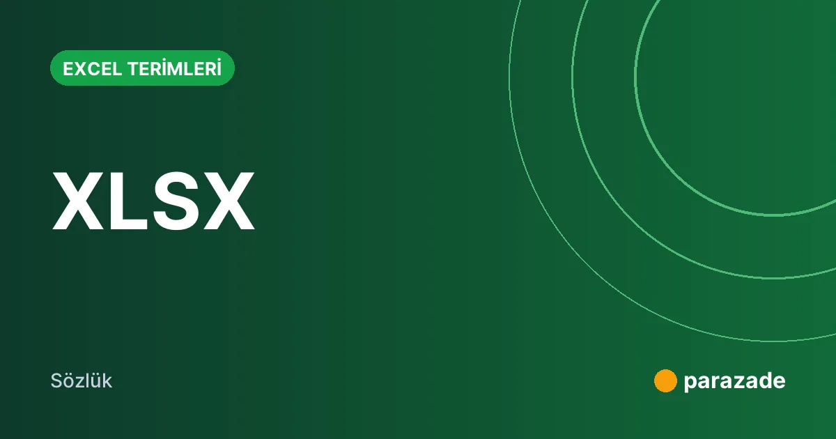 XLSX nedir?