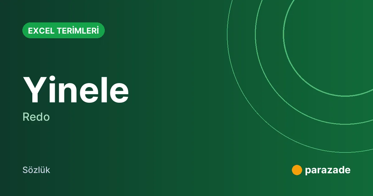 Yinele nedir?