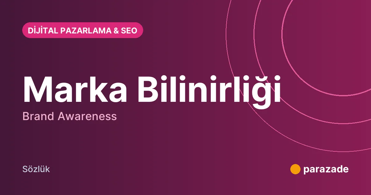 Marka Bilinirliği nedir?