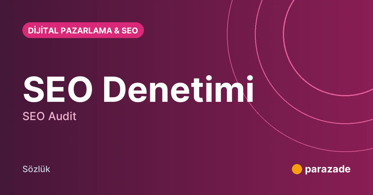 SEO Denetimi nedir?