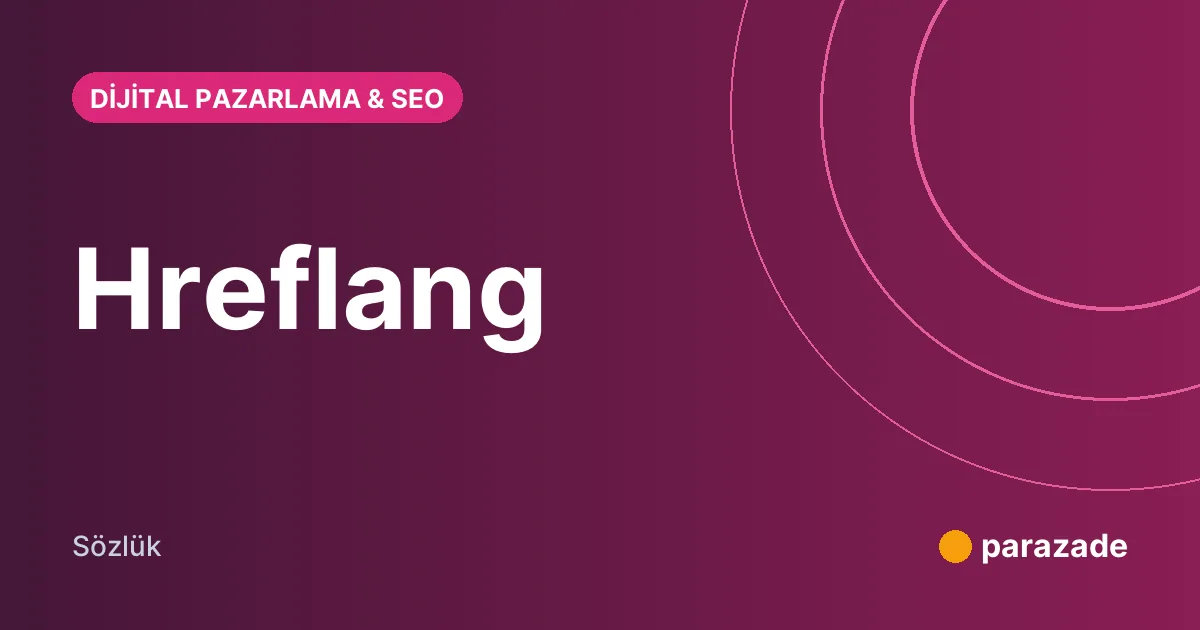 Hreflang nedir?