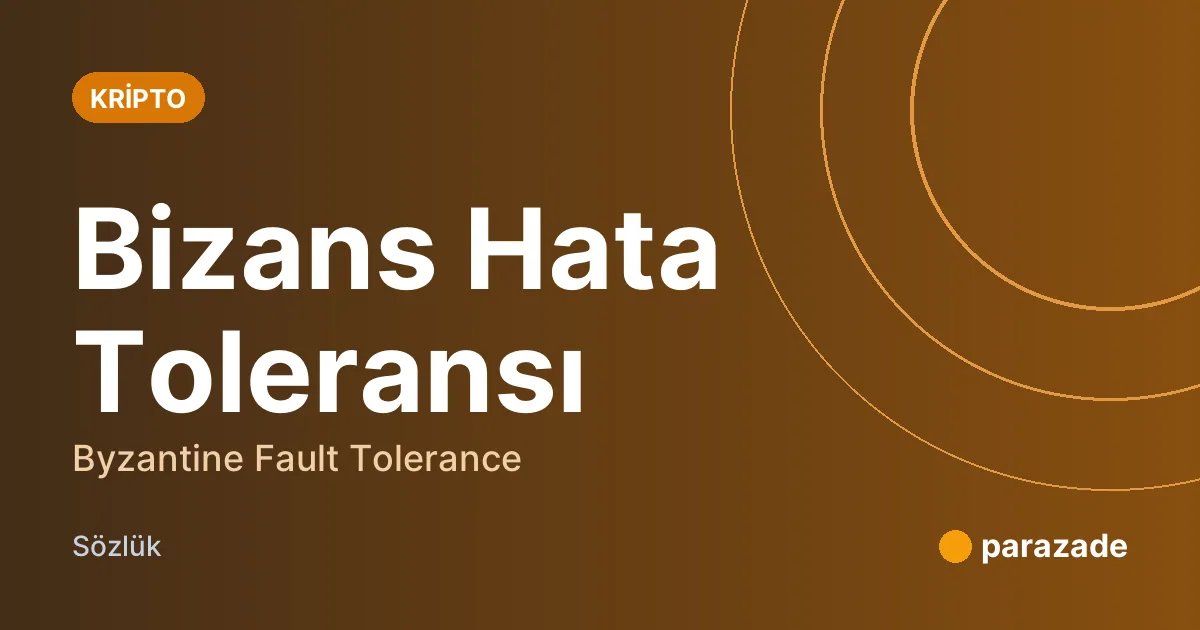 Bizans Hata Toleransı nedir?