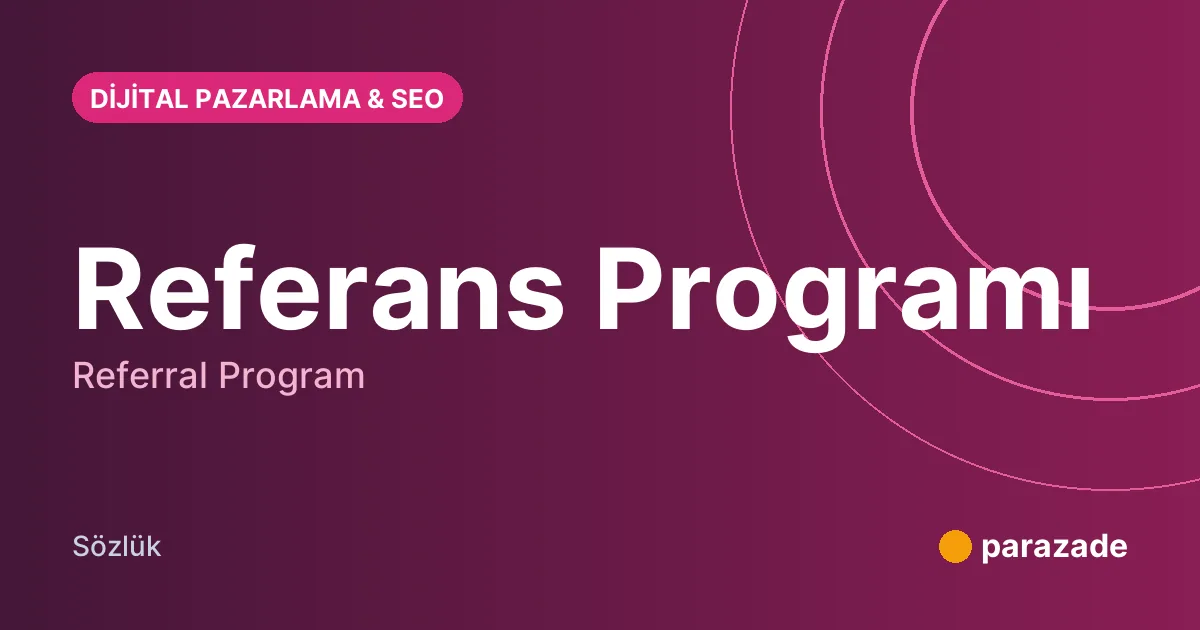 Referans Programı nedir?