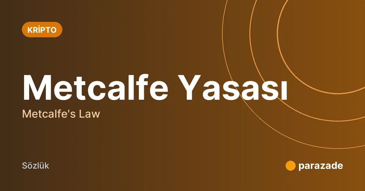 Metcalfe Yasası nedir?