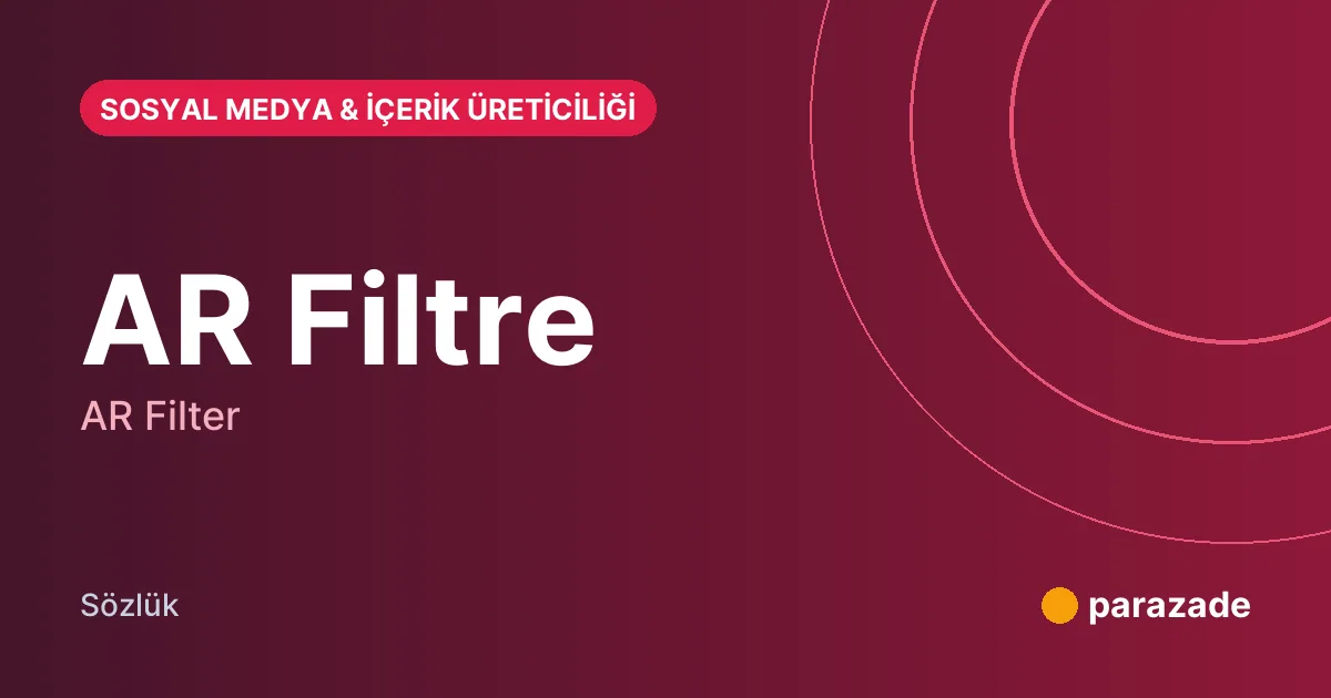 AR Filtre nedir?