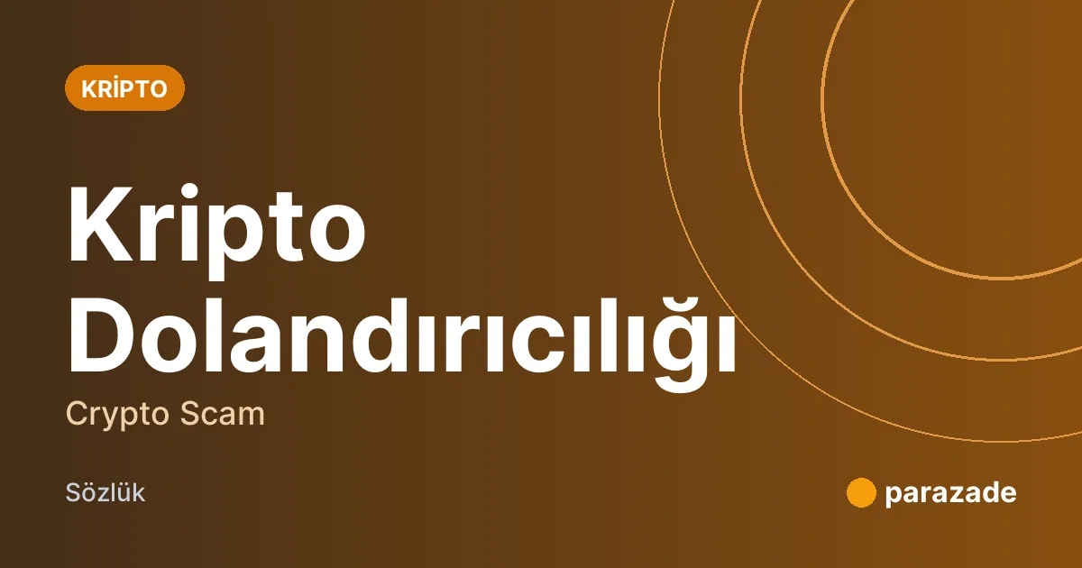 Kripto Dolandırıcılığı nedir?