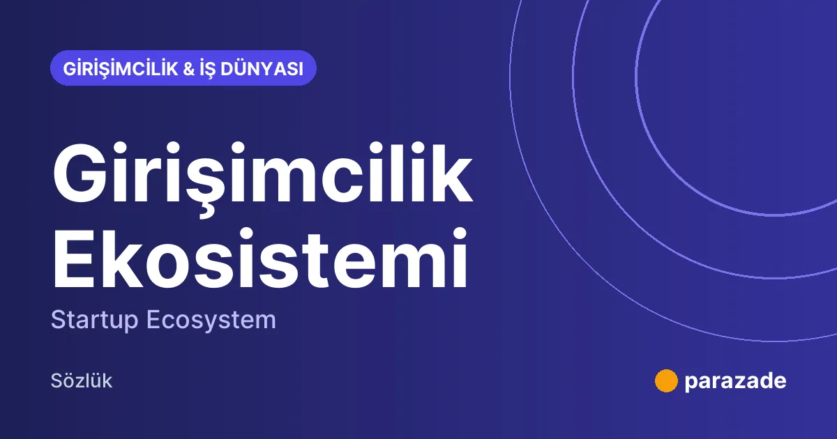 Girişimcilik Ekosistemi nedir?