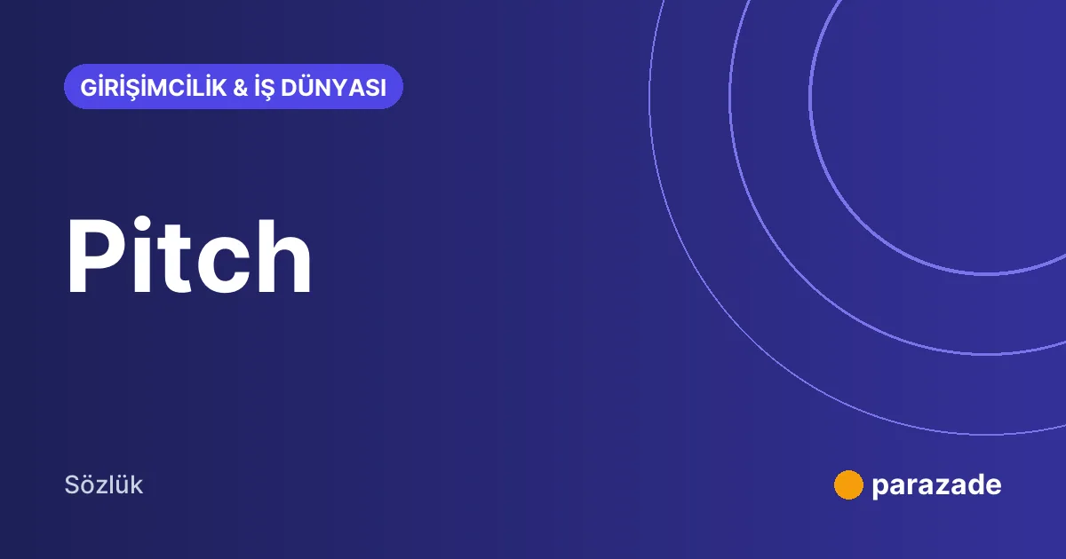Pitch nedir?