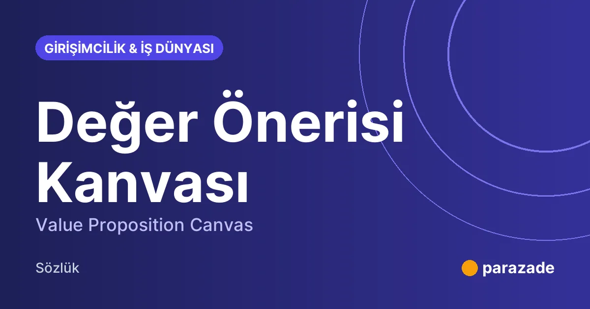 Değer Önerisi Kanvası nedir?