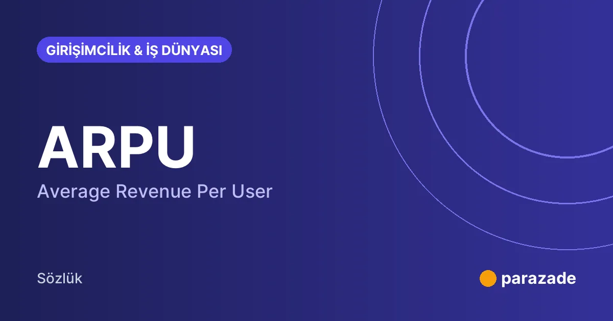 ARPU nedir?