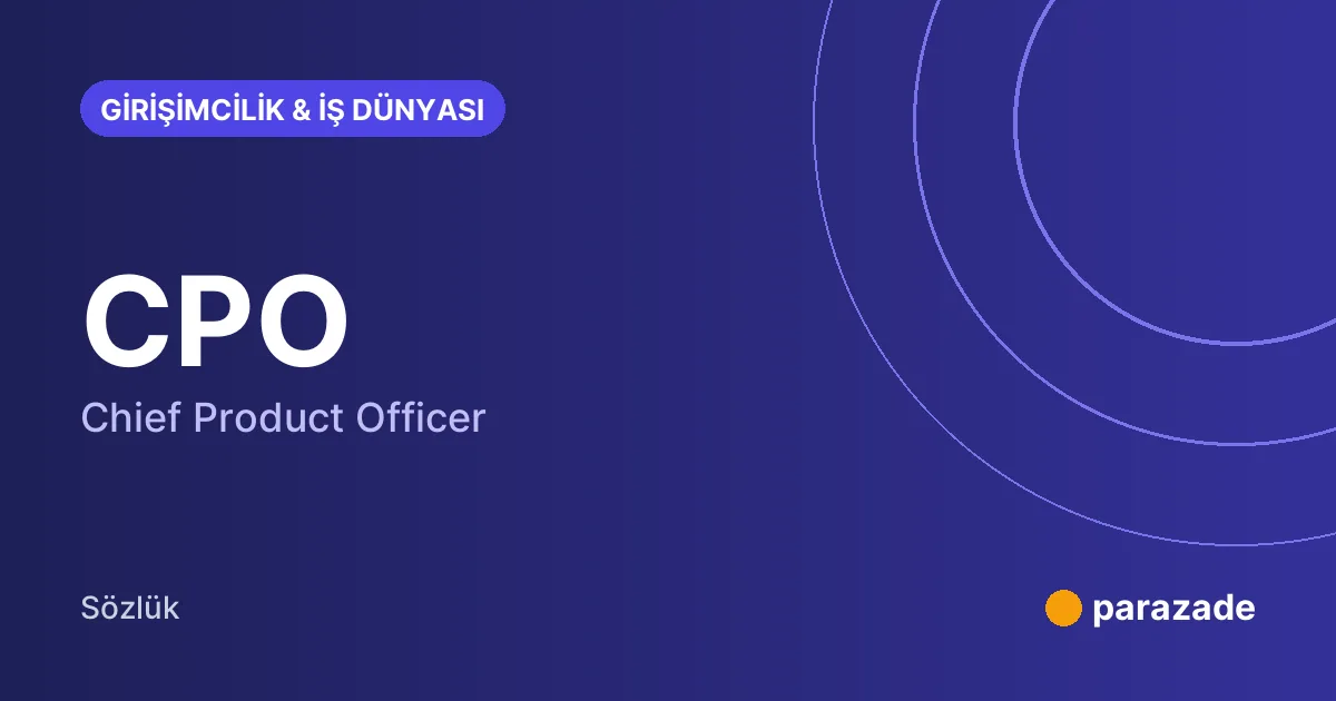 CPO nedir?