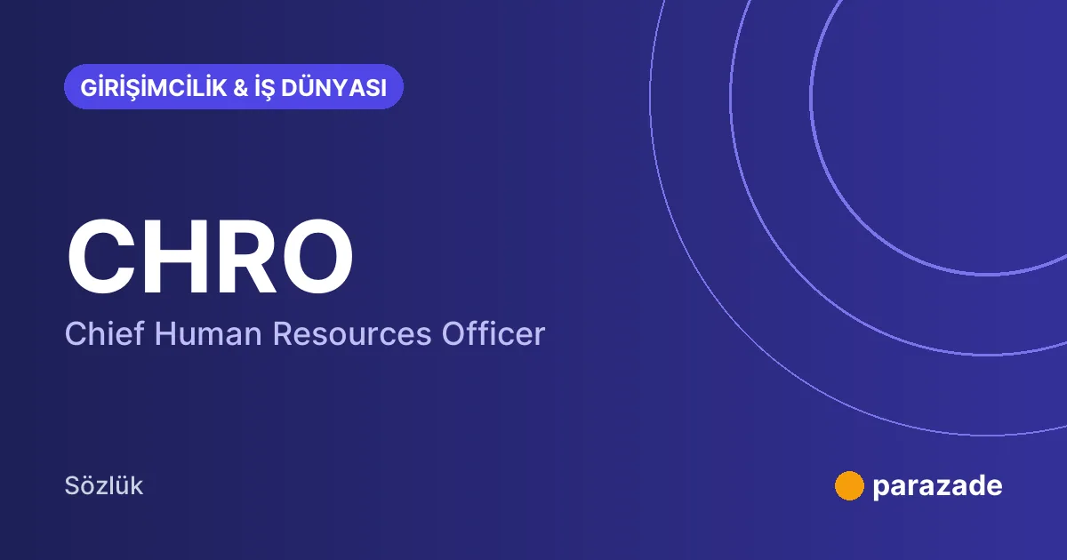 CHRO nedir?