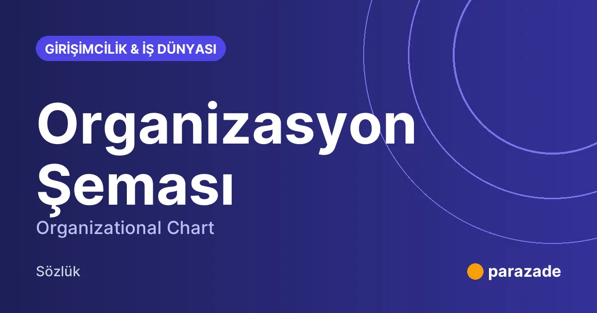 Organizasyon Şeması nedir?