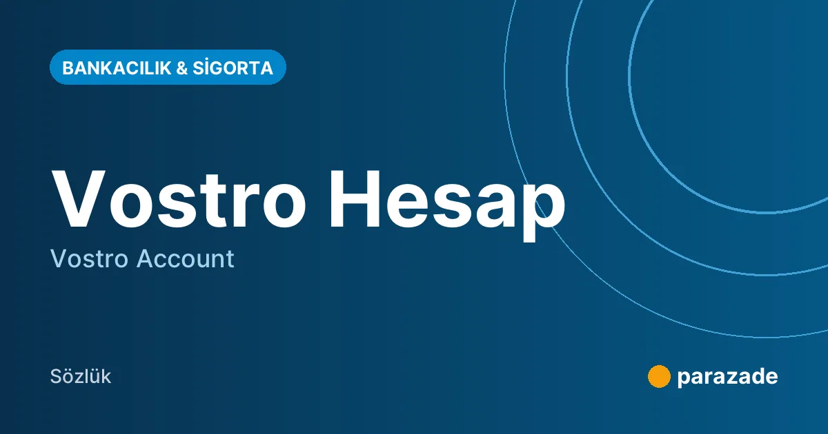 Vostro Hesap nedir?