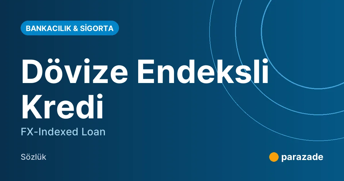 Dövize Endeksli Kredi nedir?
