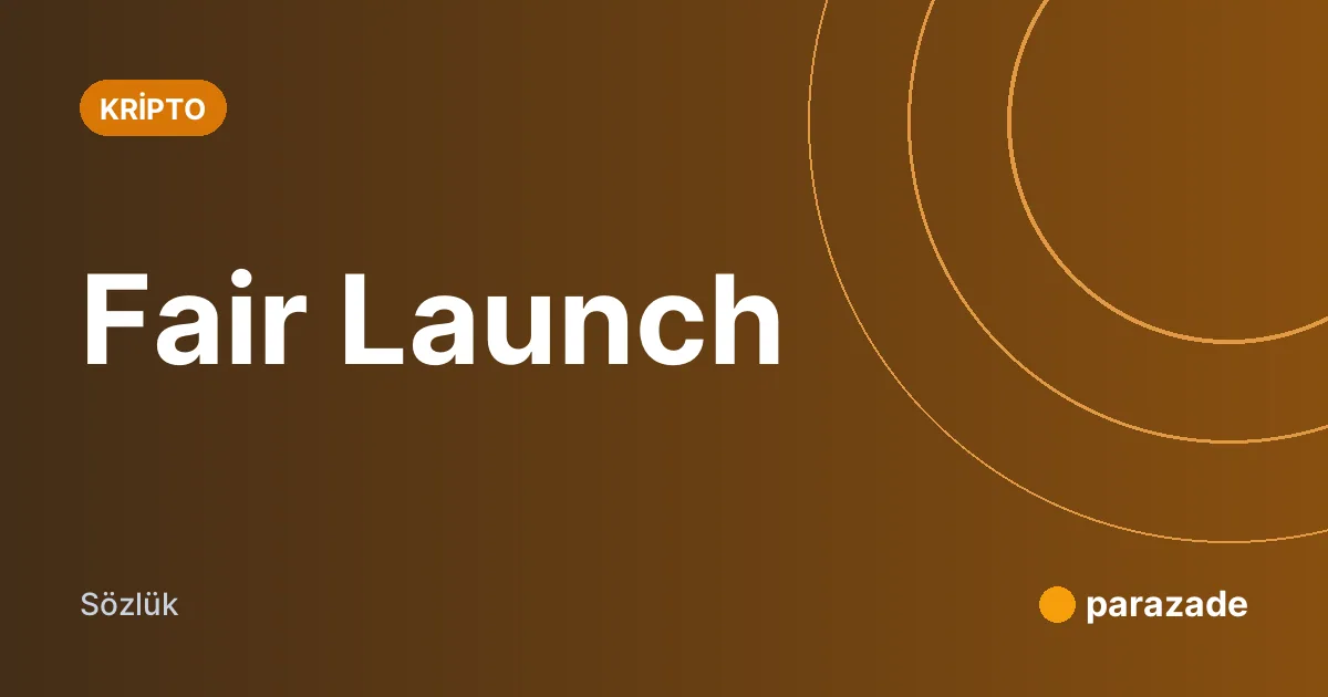 Fair Launch nedir?