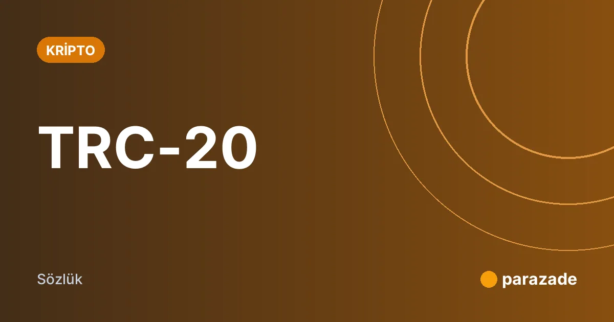 TRC-20 nedir?
