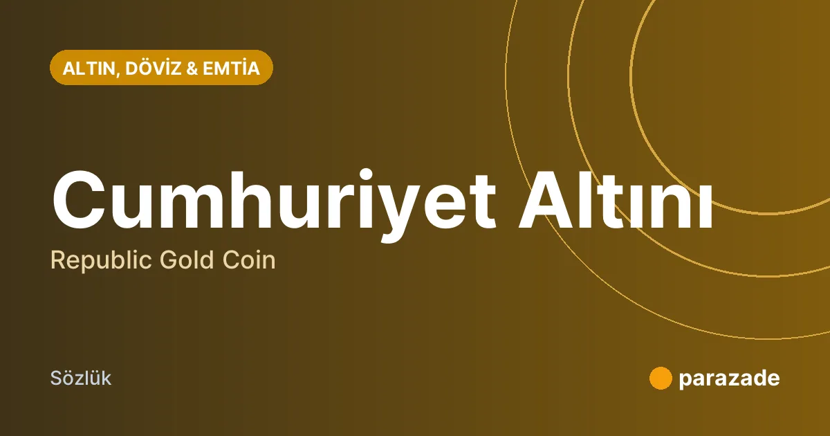 Cumhuriyet Altını nedir?