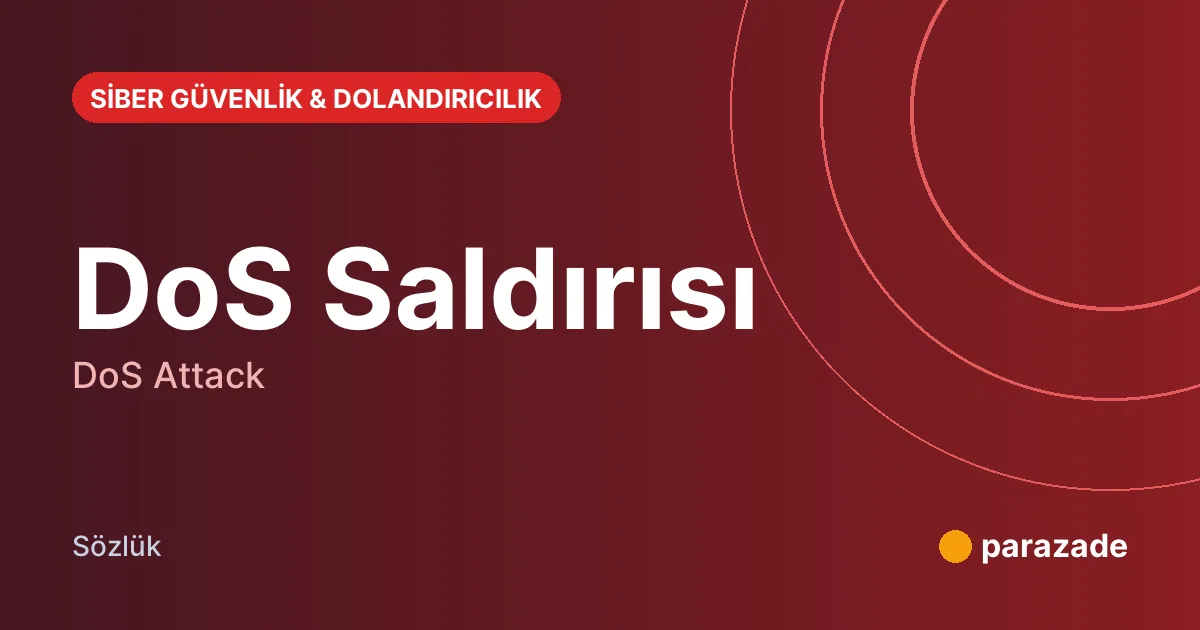 DoS Saldırısı nedir?