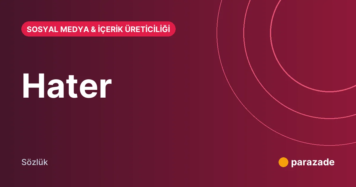 Hater nedir?