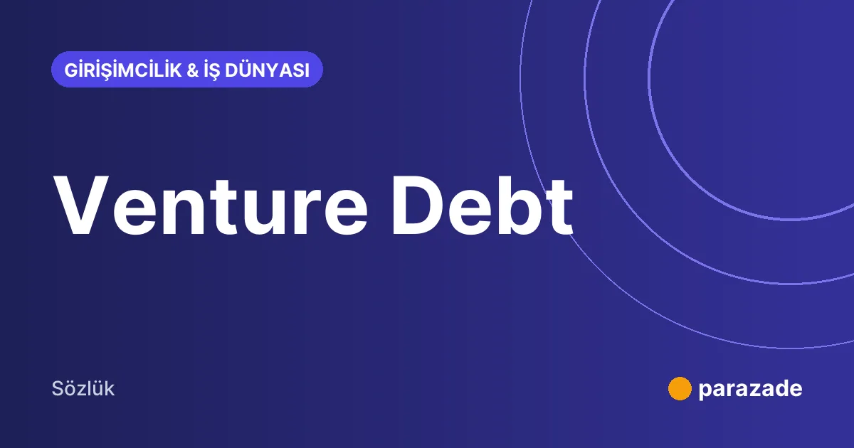 Venture Debt nedir?