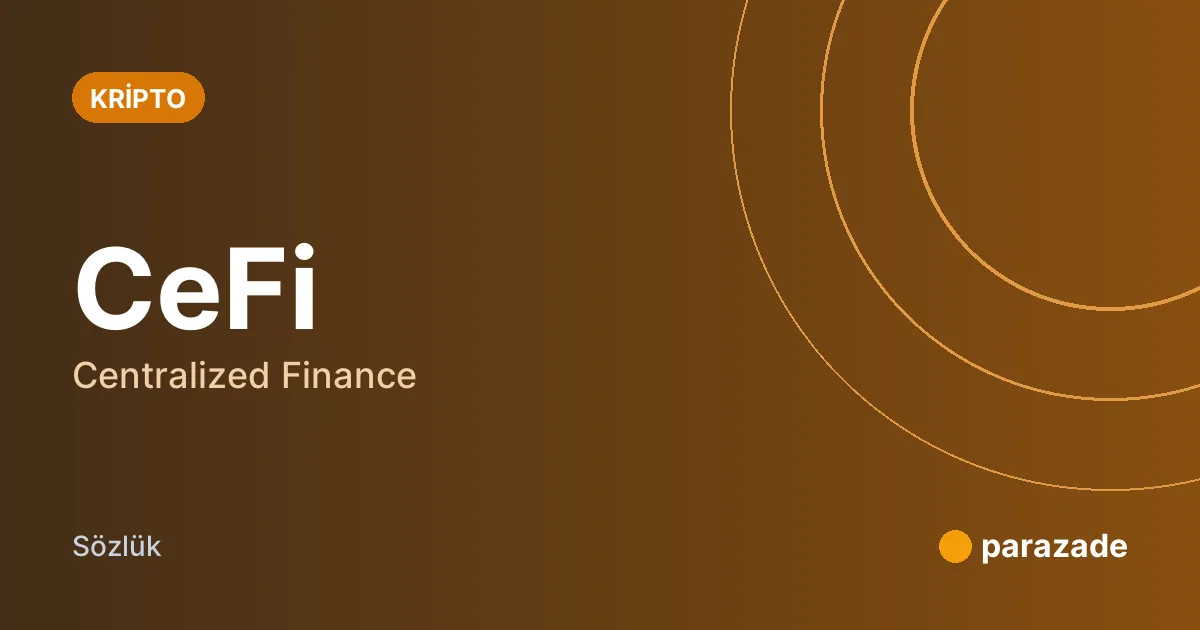CeFi nedir?