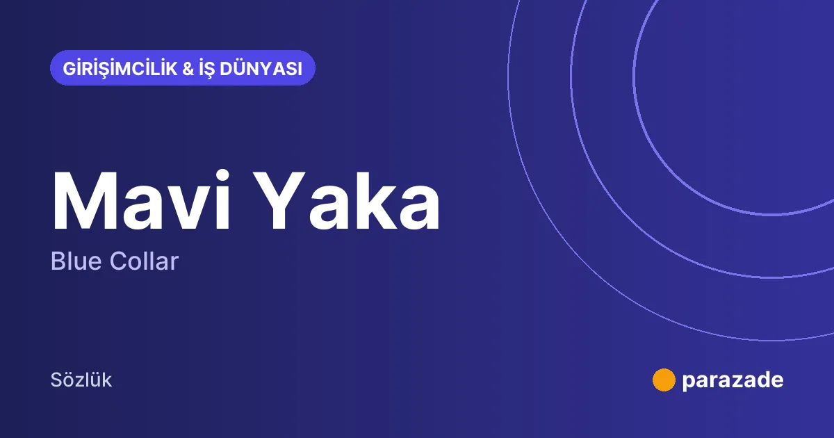 Mavi Yaka nedir?