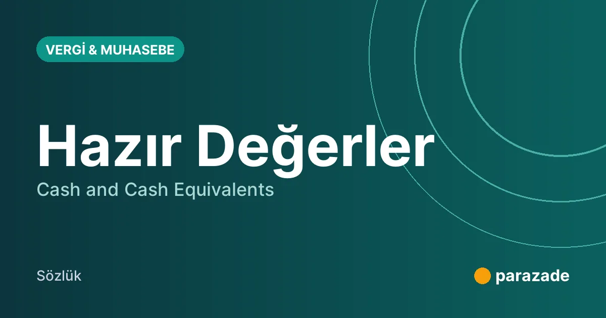 Hazır Değerler nedir?