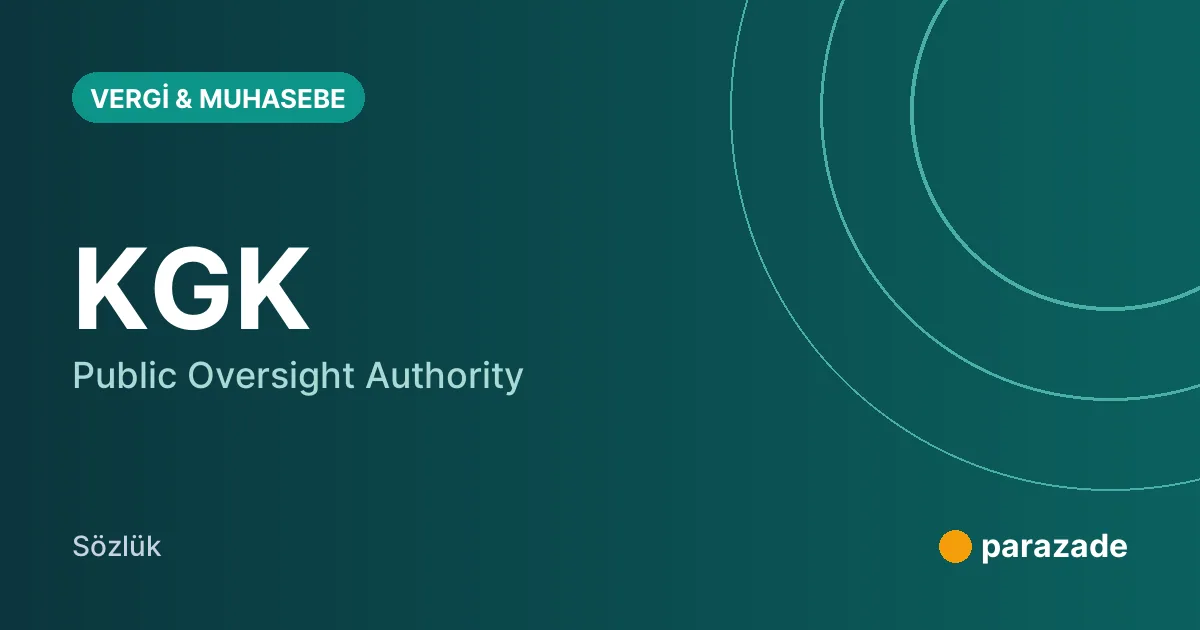 KGK nedir?