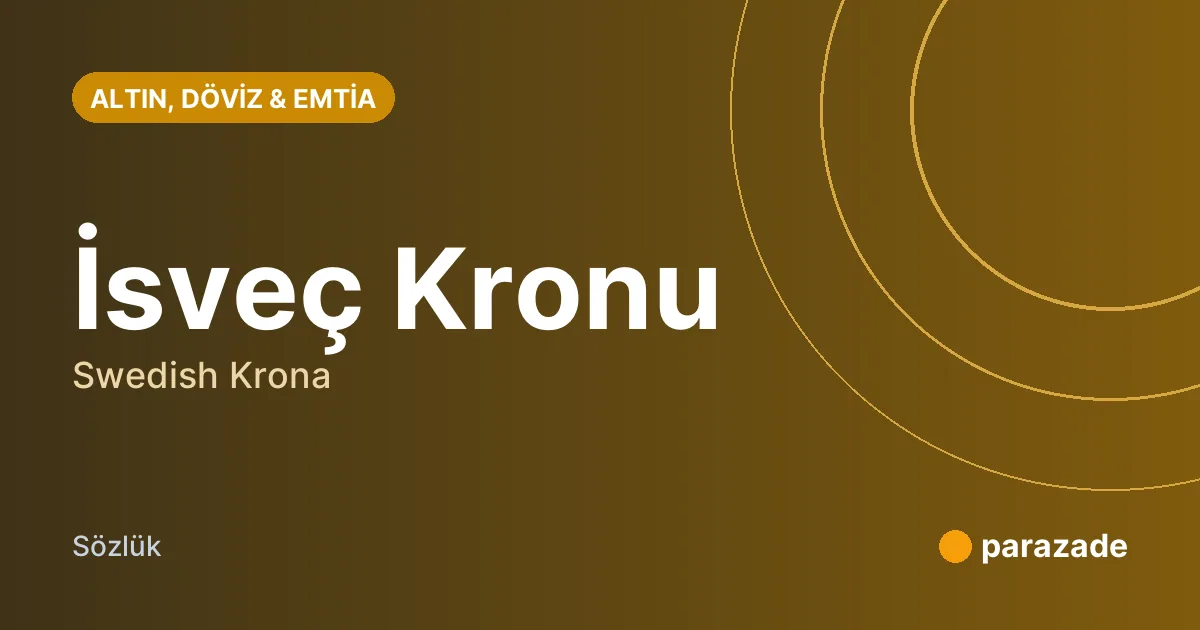 İsveç Kronu nedir?
