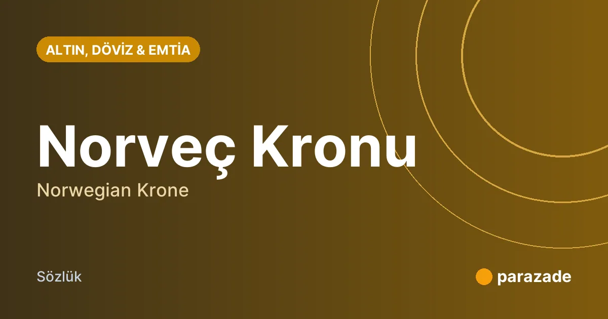 Norveç Kronu nedir?