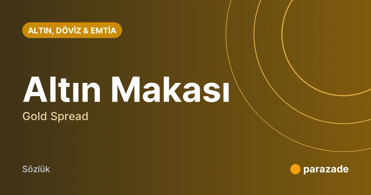 Altın Makası nedir?