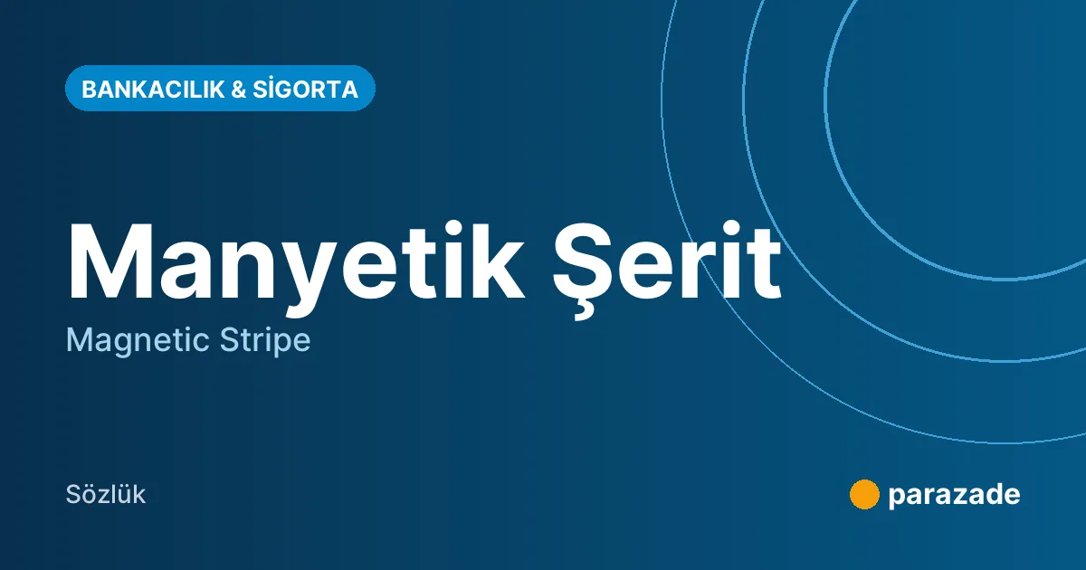 Manyetik Şerit nedir?