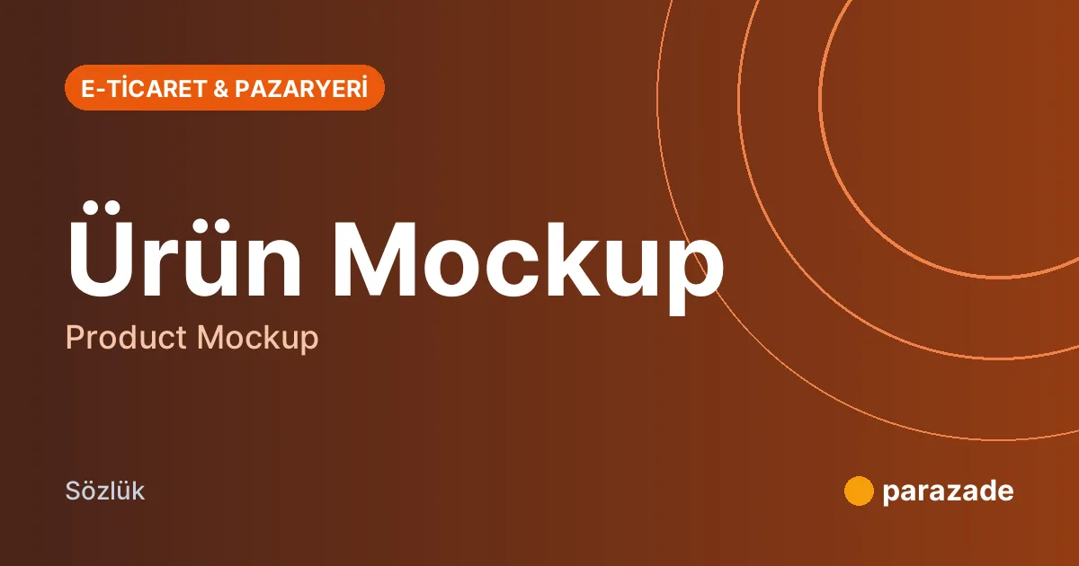 Ürün Mockup nedir?