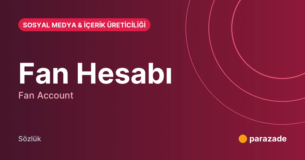 Fan Hesabı nedir?