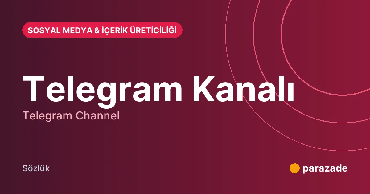 Telegram Kanalı nedir?