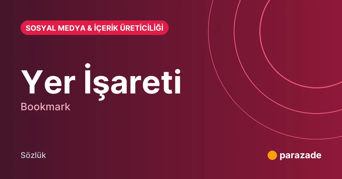 Yer İşareti nedir?