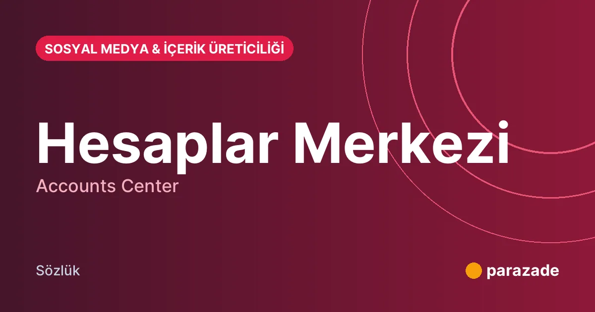 Hesaplar Merkezi nedir?
