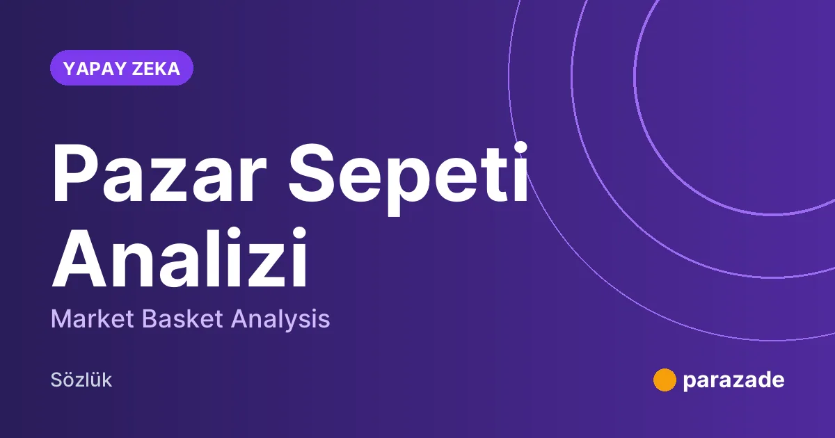 Pazar Sepeti Analizi nedir?