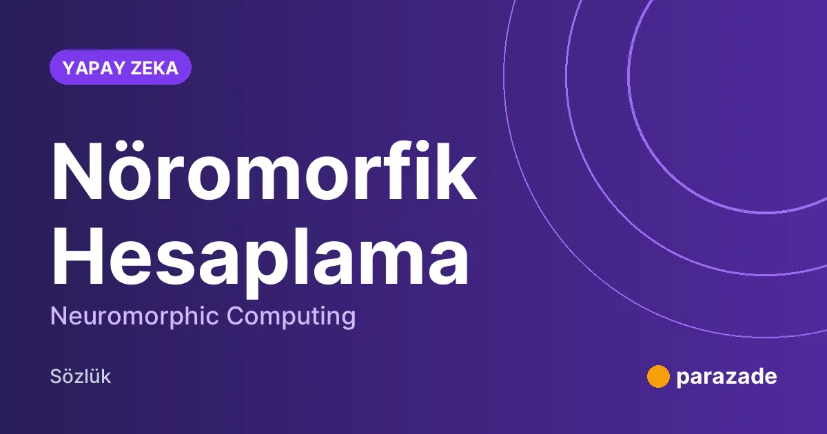 Nöromorfik Hesaplama nedir?