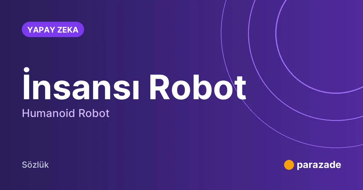 İnsansı Robot nedir?