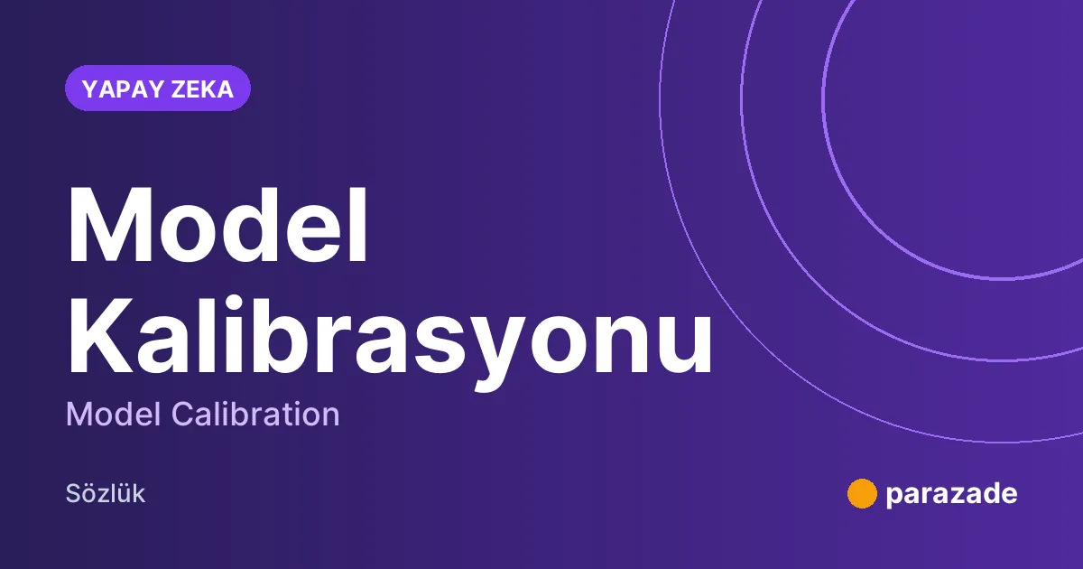 Model Kalibrasyonu nedir?