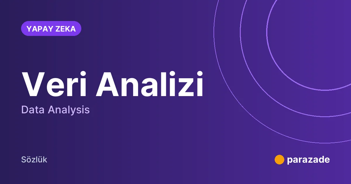 Veri Analizi nedir?