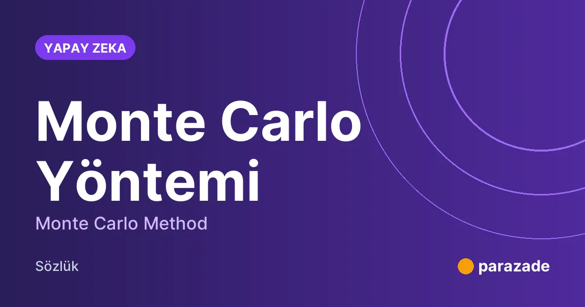 Monte Carlo Yöntemi nedir?