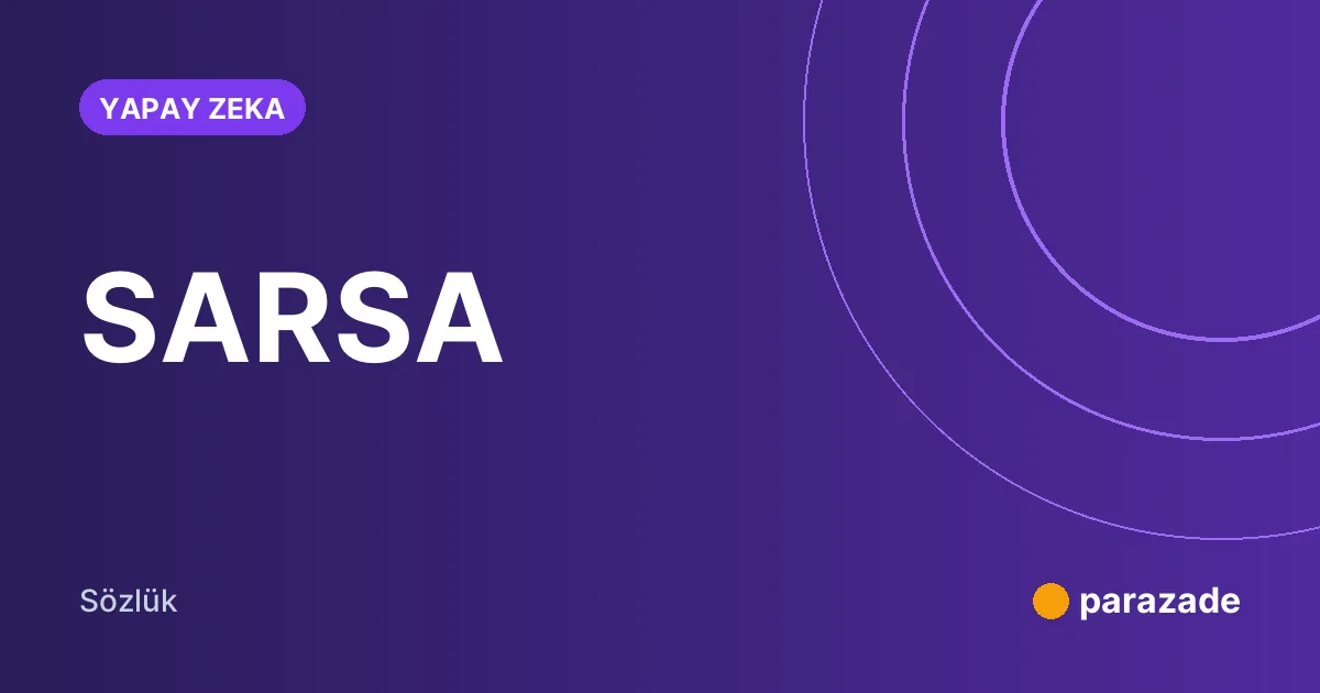 SARSA nedir?